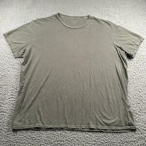 Alex Mill Men's T-Shirt XXL Olive 100% Cotton Crew Neck Casual Made In USA‎